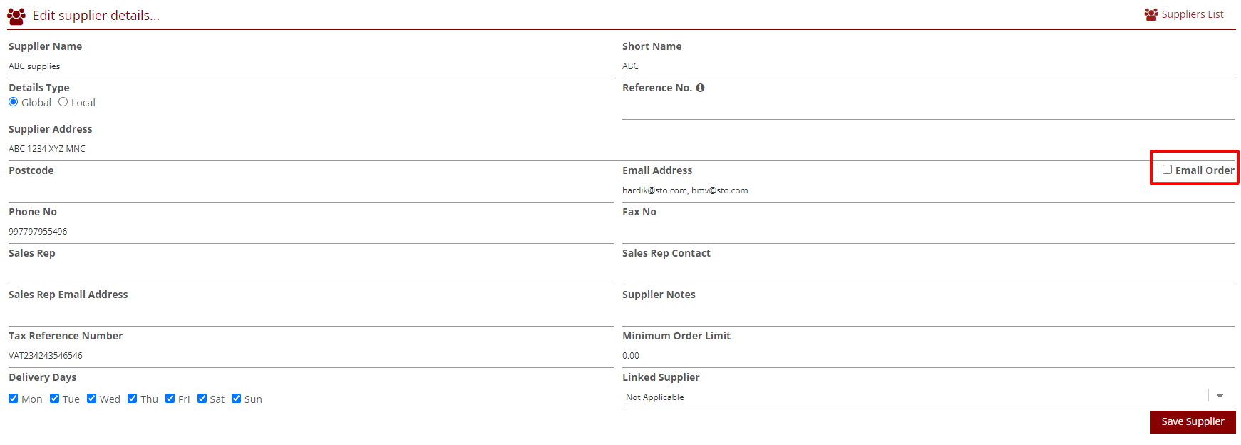 Why is my Order not Sending? StockTake Online